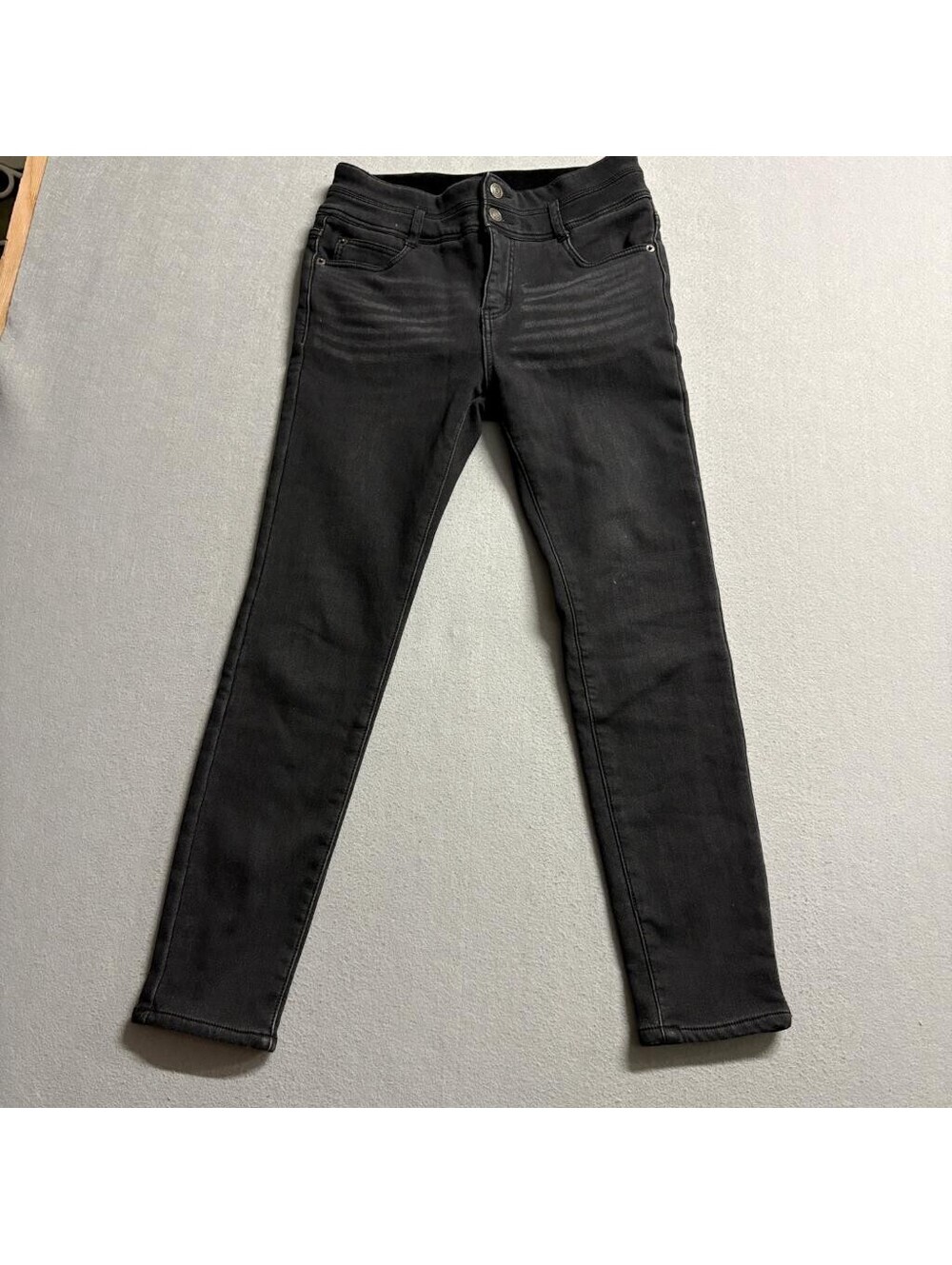 Burberry London England Womens Black Skinny Jeans Size W29 Stretch Denim